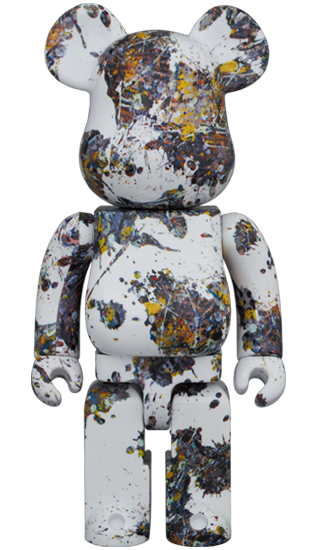 Jackson Pollock Studio & 100% BE@RBRICK 400% | Bearbrick Be 