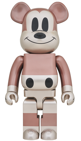 MEDICOM TOY BE@RBRICK x UNDEFEATED Mickey Mouse 1000% Bearbrick