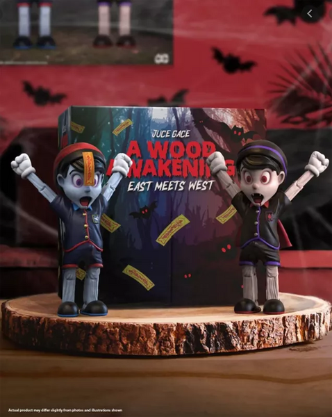 mighty jaxx ピノキオ ヴァンパイア 2体セット Mighty Jaxx A Wood Awakening East Meets West Edition By Juce