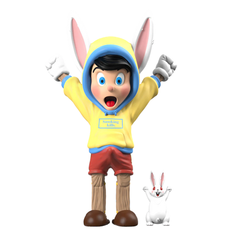 mighty jaxx ピノキオ ヴァンパイア 2体セット Mighty Jaxx A Wood Awakening #FR2 Edition By Juce Gace