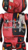 MEDICOM TOY BE@RBRICK Andy Warhol x JEAN-MICHEL BASQUIAT #1 100% & 400% Bearbrick【Pre Order】