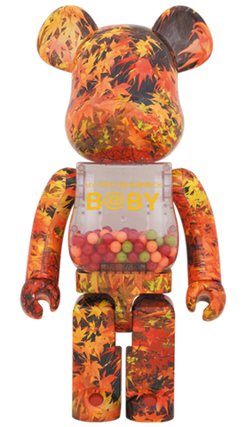 BE@RBRICK B@BY AUTUMN LEAVES Ver.1000% MEDICOM TOY BE@RBRICK My First B@by Autumn Leaves 1000