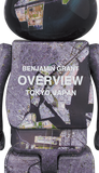 MEDICOM TOY BE@RBRICK Benjamin Grant "OVERVIEW" Tokyo 100% & 400% Bearbrick【Pre-Order】
