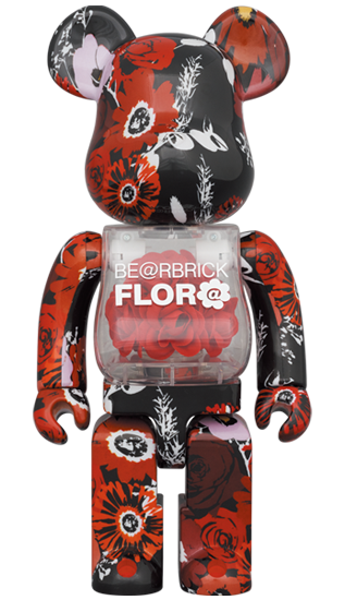 MEDICOM TOY BE@RBRICK FLOR@ 400% Bearbrick $319.99 Be@rBrick, New, Theme_Be@ rbrick 400% at Big Big World