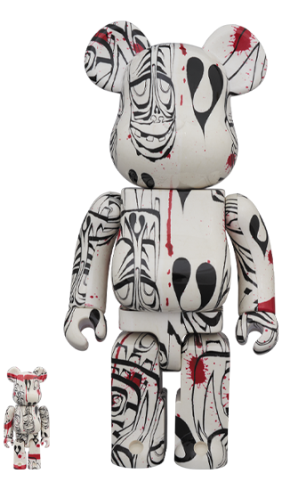 MEDICOM TOY BE@RBRICK PHIL FROST 2019 100% & 400% Bearbrick $259.99  Be@rBrick, New, Theme_Be@rbrick 400% at Big Big World