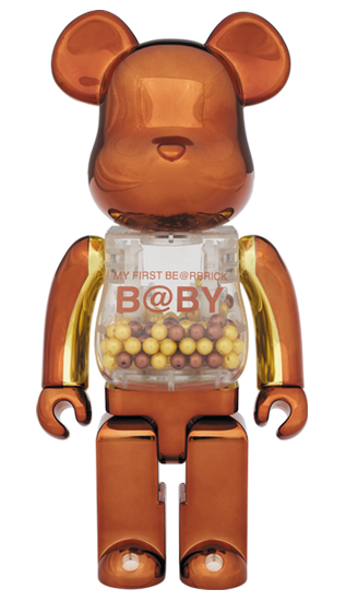 MEDICOM TOY MY FIRST BE@RBRICK B@BY Steampunk 400% Bearbrick【Open