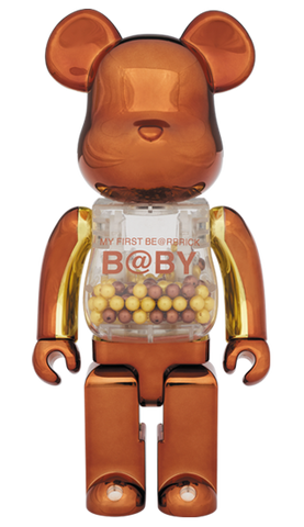 MEDICOM TOY MY FIRST BE@RBRICK B@BY Steampunk 400% Bearbrick【Open MEDICOM TOY MY FIRST BE@RBRICK B@BY Steampunk 400% Bearbrick【Open