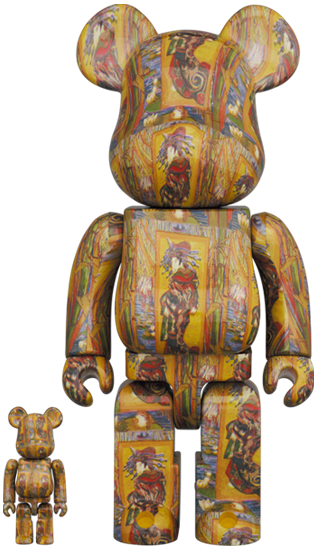 MEDICOM TOY - BE@RBRICK 「Van Gogh Museum」Courtesan Medicom BE@RBRICK Van Gogh Museum Courtesan After Eisen 100