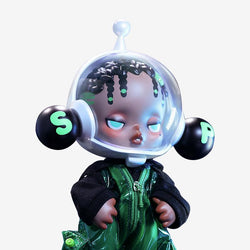 Popmart Skullpanda Ootd The Wild Green Designer Toy Figurine