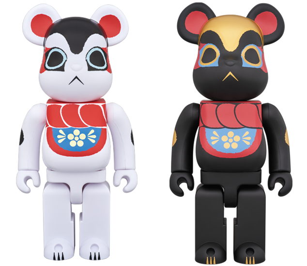 MEDICOM TOY BE@RBRICK INU HARIGON Teresa Chiba Black & White 400% Bearbrick  $399.99 Be@rBrick, New, Theme_Be@rbrick 400% at Big Big World