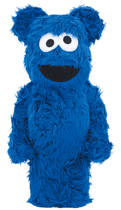 MEDICOM BE@RBRICK Cookie Monster Costume Version 1000% Bearbrick【Pre-Order】
