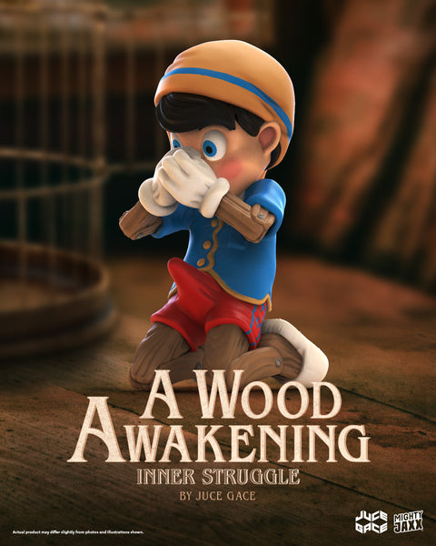 Mighty Jaxx A Wood Awakening (Inner Struggle Edition) Designer Vinyl Figure【Pre-Order】 $279.99 Brand_Mighty Jaxx, Mighty Jaxx, New, Pinocchio, Theme_Designer Toy at Big Big World Mighty Jaxx A Wood Awakening (Inner Struggle Edition) Designer Vinyl Figure【Pre-Order】 $279.99 Brand_Mighty Jaxx, Mighty Jaxx, New, Pinocchio, Theme_Designer Toy at Big Big World