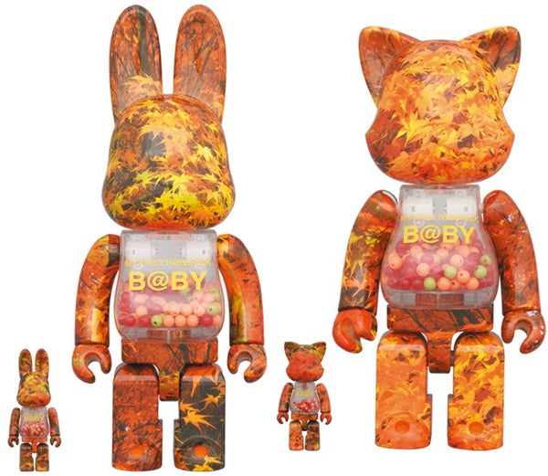 MEDICOM TOY BE@RBRICK My First B@by Autumn Leaves 1000% Bearbrick 