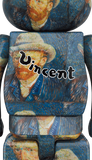 MEDICOM BE@RBRICK「Van Gogh Museum」Self-Portrait with Grey Felt Hat 1000% Bearbrick